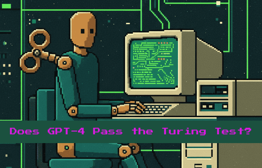 Does GPT-4 Pass the Turing Test
